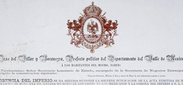 Broadsides and Circulars from the Genaro García Collection (Primary Sources)